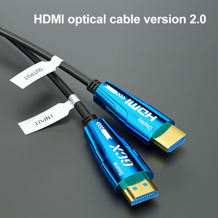 HDMI 2.0 Male to HDMI 2.0 Male 4K HD Active Optical Cable, Cable Length:20m - Audio Optical Cables by PMC TechLife | Online Shopping South Africa | PMC TechLife