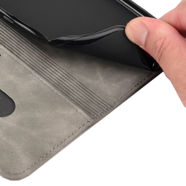 For Xiaomi Redmi Note 11 Pro Skin Feel Splicing Leather Phone Case(Grey) - Xiaomi Cases by PMC TechLife | Online Shopping South Africa | PMC TechLife | Buy Now Pay Later Mobicred