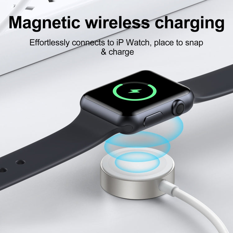 JOYROOM S-IW004 Type-C / USB-C to 8 Pin Magnetic Charging Cable, Length: 1.2m(White) - free shipping - PMC TechLife - Order now!
