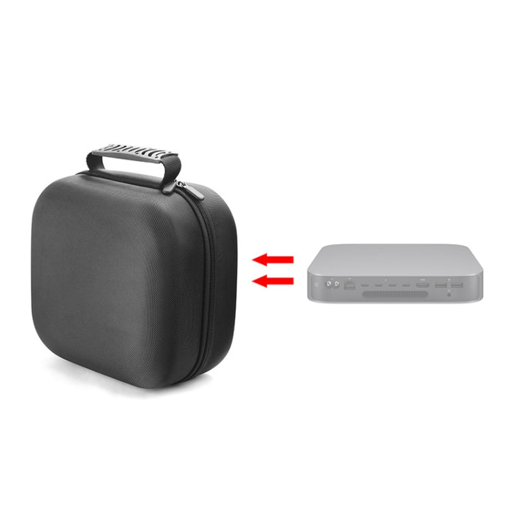 For Apple Mac mini M1 2020 Mini PC Protective Storage Bag(Black) - MINI PC Accessories & Gadgets by PMC TechLife | Online Shopping South Africa | PMC TechLife | Buy Now Pay Later Mobicred