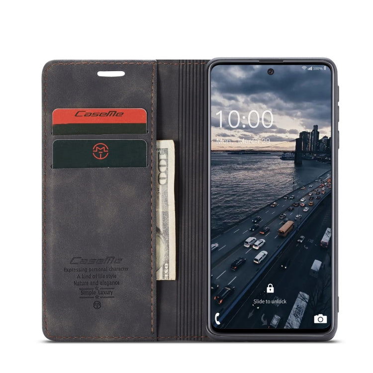 For Samsung Galaxy A33 5G CaseMe 013 Multifunctional Horizontal Flip Leather Phone Case(Black) - Galaxy Phone Cases by CaseMe | Online Shopping South Africa | PMC TechLife | Buy Now Pay Later Mobicred