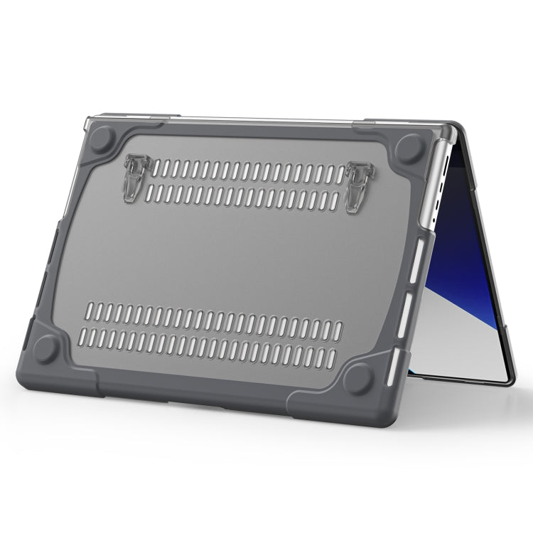 TPU + PC Two Color Laptop Protective Case For MacBook Pro 14.2 inch A2442 2021(Grey) - MacBook Pro Cases by PMC TechLife | Online Shopping South Africa | PMC TechLife | Buy Now Pay Later Mobicred