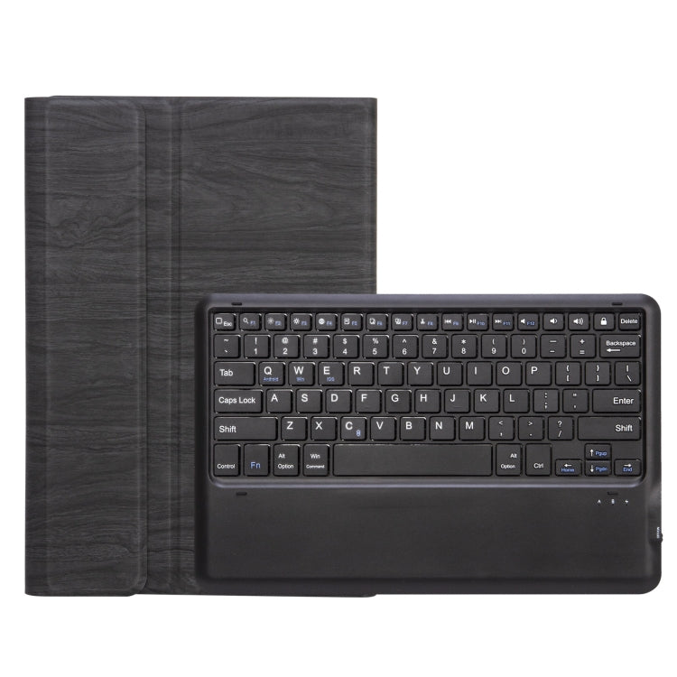 SF109 Tree Texture Bluetooth Keyboard Leather Case For Microsoft Surface Pro 4 / 5 / 6 / 7(Black + Black) - free shipping - PMC TechLife - Order now!