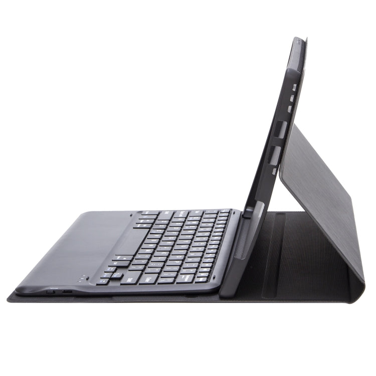 SF109 Tree Texture Bluetooth Keyboard Leather Case For Microsoft Surface Pro 4 / 5 / 6 / 7(Black + Black) - free shipping - PMC TechLife - Order now!