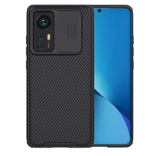 For Xiaomi 12 / 12X NILLKIN CamShield Pro Series PC Full Coverage Phone Case(Black) - 12 Cases by NILLKIN | Online Shopping South Africa | PMC Jewellery