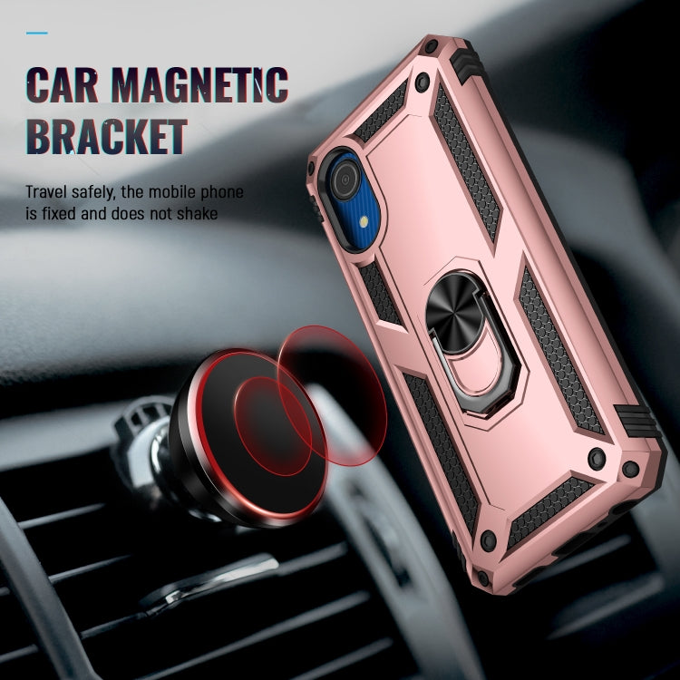 For Samsung Galaxy A03 Core 164mm Shockproof TPU + PC Phone Case with Holder(Rose Gold) - free shipping - PMC TechLife - Order now!