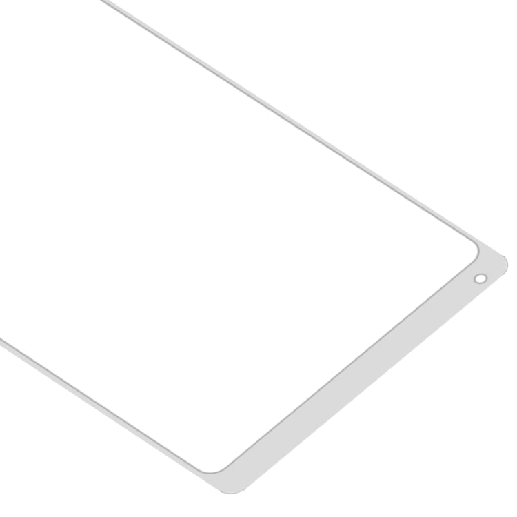 Front Screen Outer Glass Lens with OCA Optically Clear Adhesive for Xiaomi Mi Mix 2S(White) - free shipping - PMC TechLife - Order now!