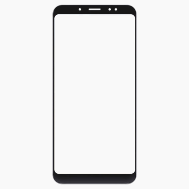 Front Screen Outer Glass Lens with OCA Optically Clear Adhesive for Xiaomi Redmi Note 5(Black) - free shipping - PMC TechLife - Order now!