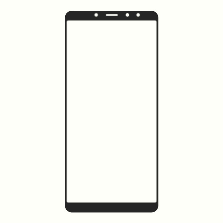 Front Screen Outer Glass Lens with OCA Optically Clear Adhesive for Xiaomi Mi 6X(Black) - free shipping - PMC TechLife - Order now!