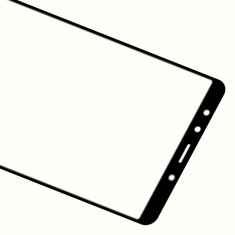 Front Screen Outer Glass Lens with OCA Optically Clear Adhesive for Xiaomi Mi 6X(Black) - free shipping - PMC TechLife - Order now!
