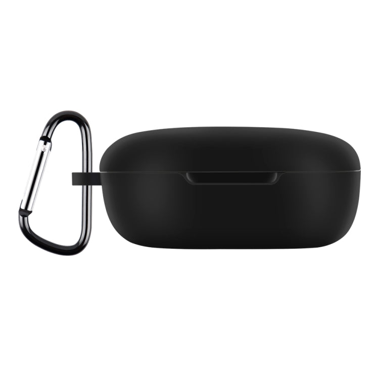 For Xiaomi Redmi Buds 4 Lite Silicone Earphone Protective Case with Hook (Black) - Xiaomi Earphone Case by PMC TechLife | Online Shopping South Africa | PMC TechLife