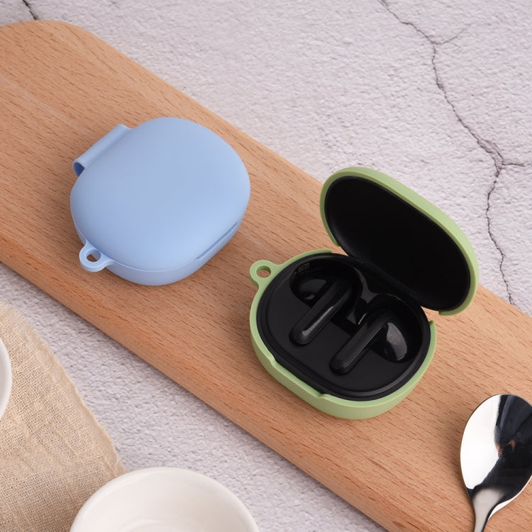 For Xiaomi Redmi Buds 4 Lite Silicone Earphone Protective Case with Hook (British Lavender) - Xiaomi Earphone Case by PMC TechLife | Online Shopping South Africa | PMC TechLife