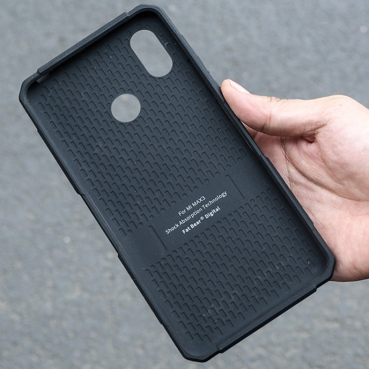 For Xiaomi Mi Max 3 FATBEAR Armor Shockproof Cooling Phone Case(Black) - Xiaomi Cases by FATBEAR | Online Shopping South Africa | PMC TechLife | Buy Now Pay Later Mobicred