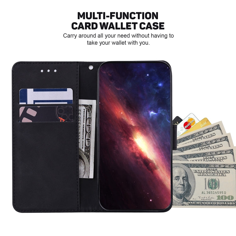 For Samsung Galaxy A70 / A70s Geometric Embossed Leather Phone Case(Black) - Galaxy Phone Cases by PMC TechLife | Online Shopping South Africa | PMC TechLife | Buy Now Pay Later Mobicred
