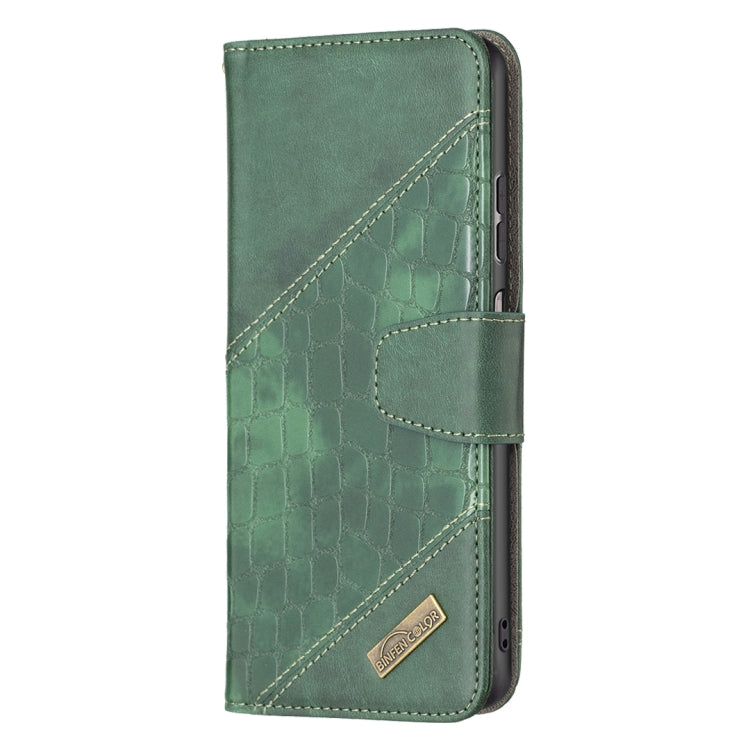 For Samsung Galaxy A23 5G Matching Color Crocodile Texture Leather Phone Case(Green) - free shipping - PMC TechLife - Order now!