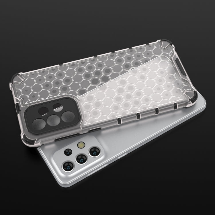 For Samsung Galaxy A33 5G Shockproof Honeycomb PC + TPU Phone Case(White) - Galaxy Phone Cases by PMC TechLife | Online Shopping South Africa | PMC TechLife | Buy Now Pay Later Mobicred