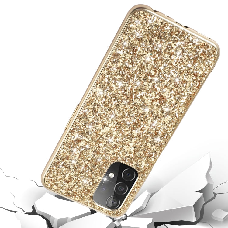 For Samsung Galaxy A23 Glitter Powder Shockproof TPU Phone Case(Gold) - free shipping - PMC TechLife - Order now!