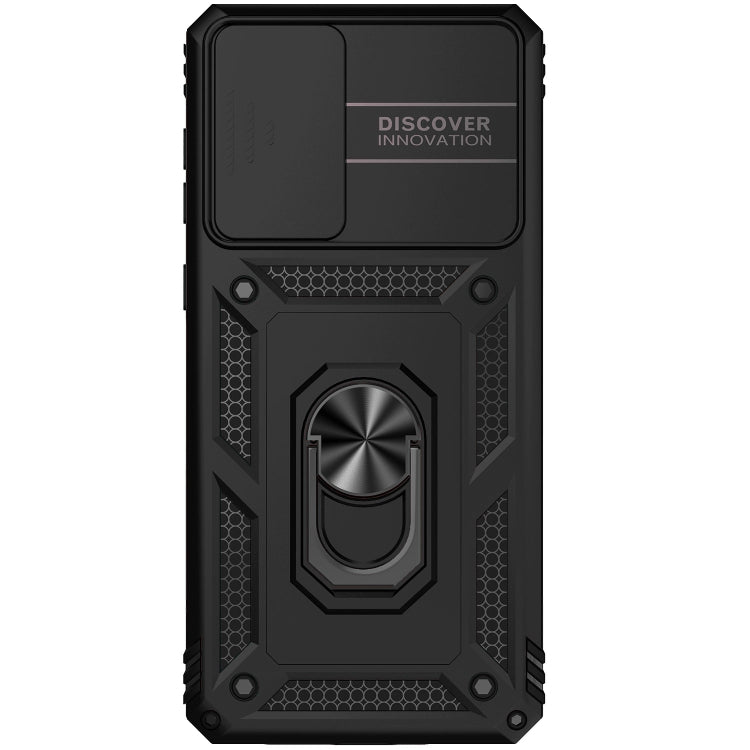 For Samsung Galaxy A73 5G Sliding Camshield Holder Phone Case(Black) - free shipping - PMC TechLife - Order now!