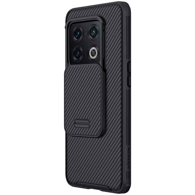 For OnePlus 10 Pro NILLKIN CamShield Pro Series PC Full Coverage Phone Case(Black) - OnePlus Cases by NILLKIN | Online Shopping South Africa | PMC Jewellery