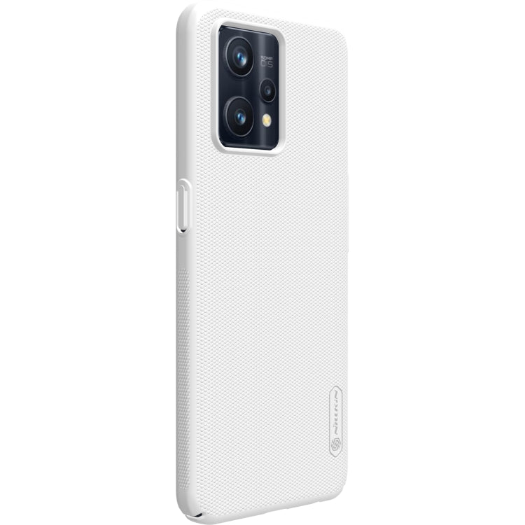 For OPPO Realme 9 Pro+ 5G NILLKIN Frosted PC Phone Case(White) - free shipping - PMC TechLife - Order now!