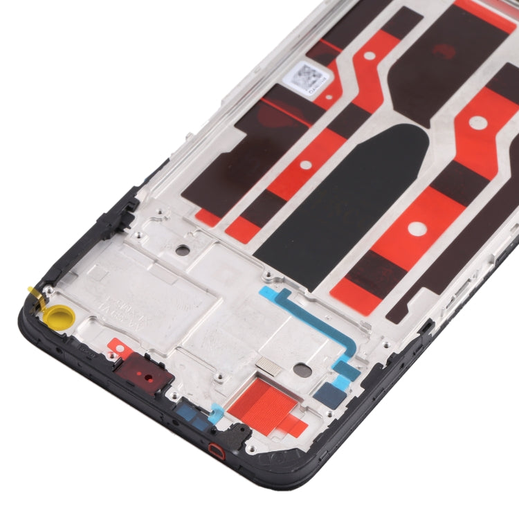 For OPPO A96 (China) PFUM10 Front Housing LCD Frame Bezel Plate - Frame Bezel Plate by PMC TechLife | Online Shopping South Africa | PMC TechLife
