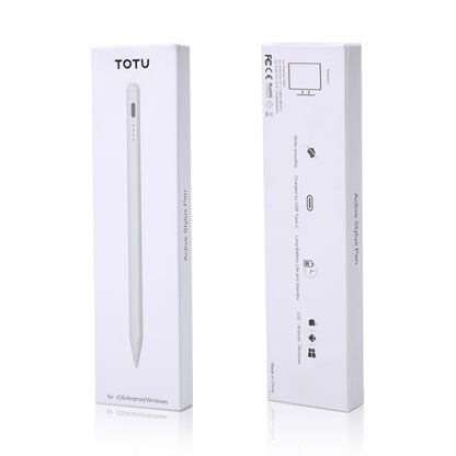 TOTUDESIGN P6-C Glory Series Capactior Pens for iPad(White) - Stylus Pen by TOTUDESIGN | Online Shopping South Africa | PMC Jewellery | Buy Now Pay Later Mobicred