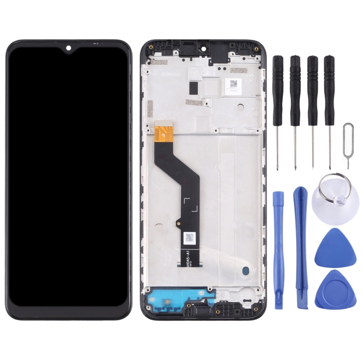 OEM LCD Screen For Lenovo K12 Note Digitizer Full Assembly with Frame (Black) - free shipping - PMC TechLife - Order now!