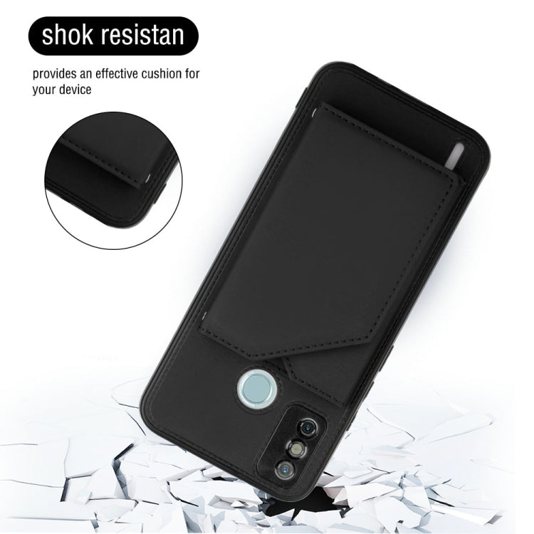 For Tecno Spark 6 Go / Go 2020 Skin Feel PU + TPU + PC Phone Case(Black) - free shipping - PMC TechLife - Order now!
