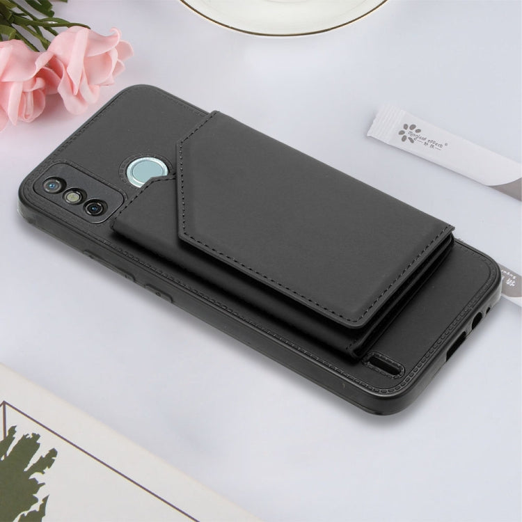 For Tecno Spark 6 Go / Go 2020 Skin Feel PU + TPU + PC Phone Case(Black) - free shipping - PMC TechLife - Order now!