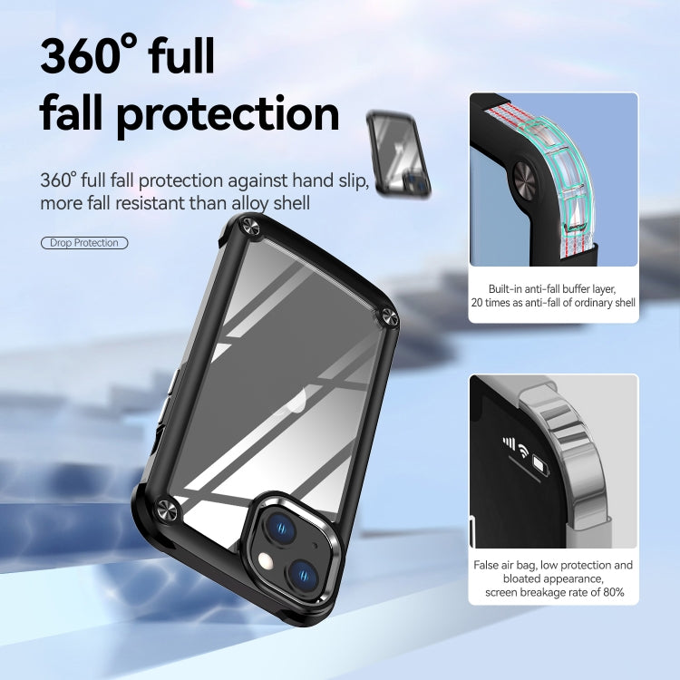 For iPhone 11 TPU + PC Lens Protection Phone Case (Black) - iPhone 11 Cases by PMC TechLife | Online Shopping South Africa | PMC TechLife | Buy Now Pay Later Mobicred