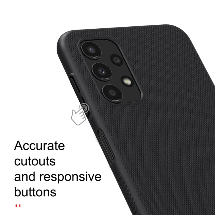 For Xiaomi Poco X4 Pro 5G NILLKIN Frosted PC Phone Case(Black) - Poco X4 Pro 5G Cases by NILLKIN | Online Shopping South Africa | PMC Jewellery