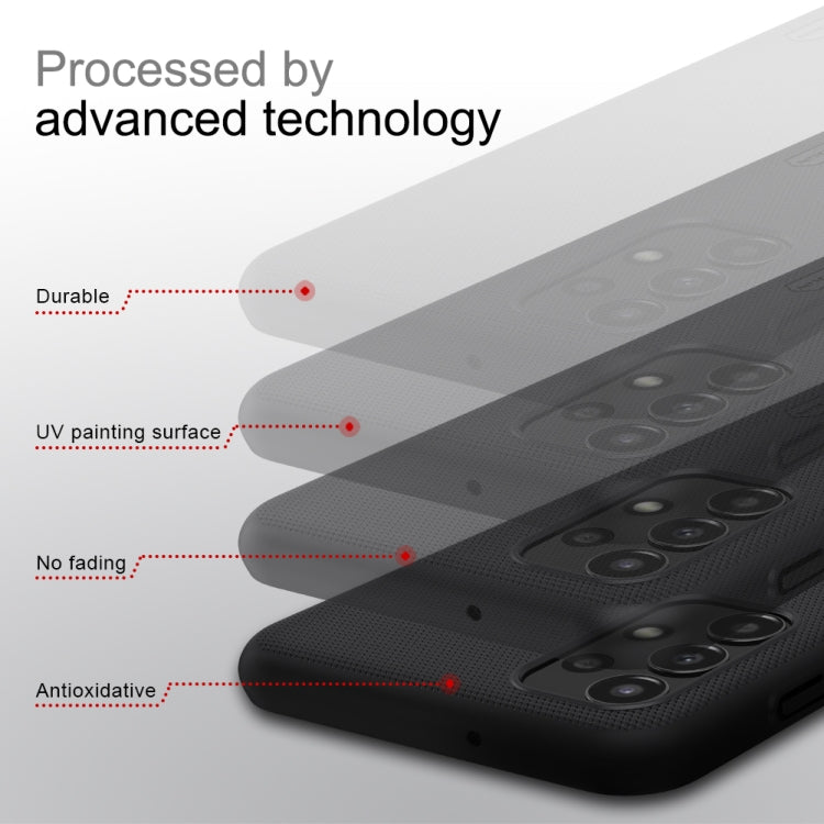 For Xiaomi Redmi 10C NILLKIN Frosted PC Phone Case(Black) - Xiaomi Cases by NILLKIN | Online Shopping South Africa | PMC TechLife | Buy Now Pay Later Mobicred