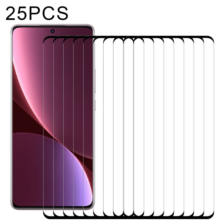 25 PCS Full Screen Tempered Glass Film For Xiaomi 12 Lite -  by PMC TechLife | Online Shopping South Africa | PMC TechLife