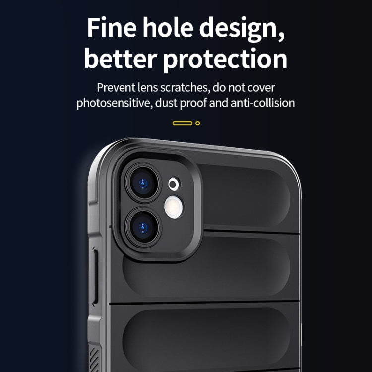 For iPhone 11 Pro Max Magic Shield TPU + Flannel Phone Case (Dark Blue) - free shipping - PMC TechLife - Order now!