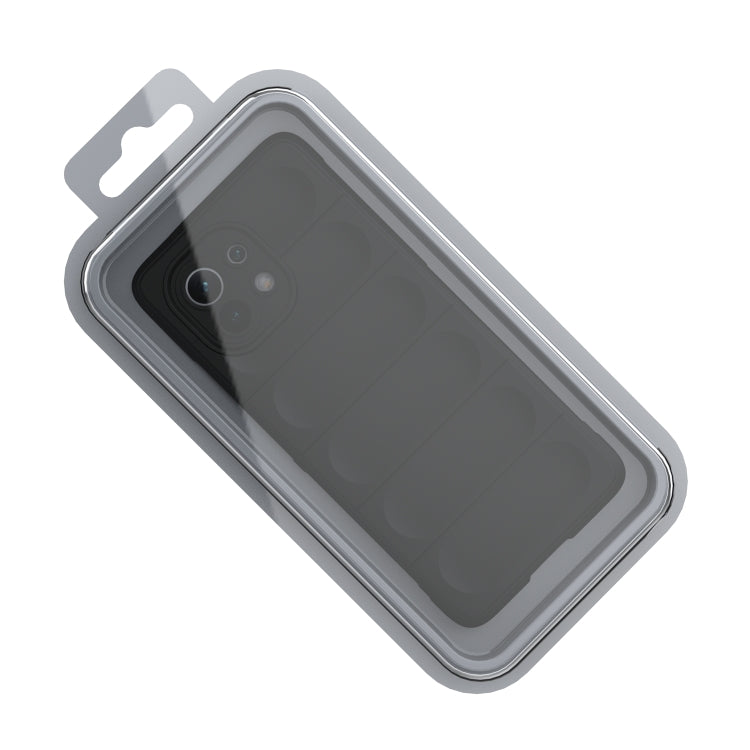 For Xiaomi Mi 11 Magic Shield TPU + Flannel Phone Case(Black) - Xiaomi Cases by PMC TechLife | Online Shopping South Africa | PMC TechLife | Buy Now Pay Later Mobicred