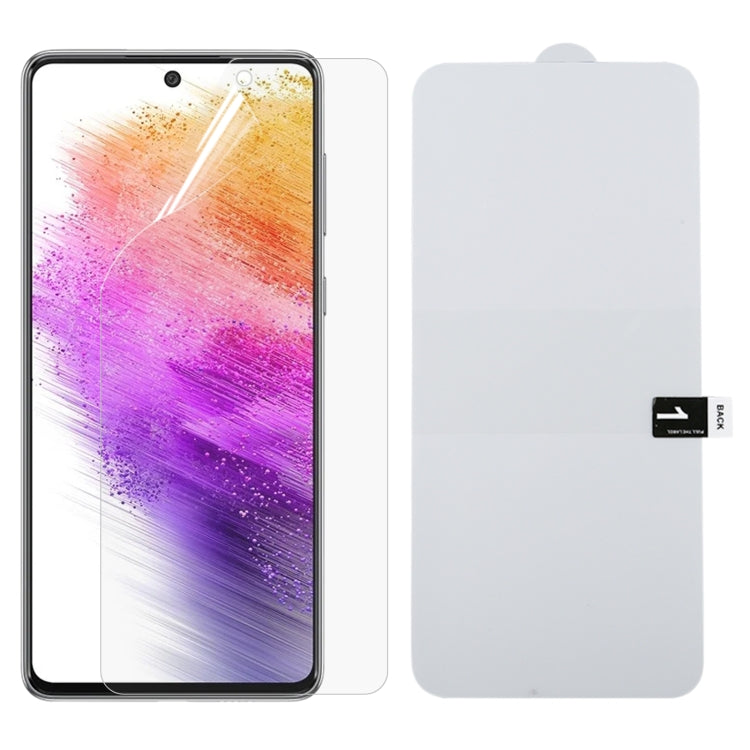 Full Screen Protector Explosion-proof Hydrogel Film For Samsung Galaxy A73 - free shipping - PMC TechLife - Order now!