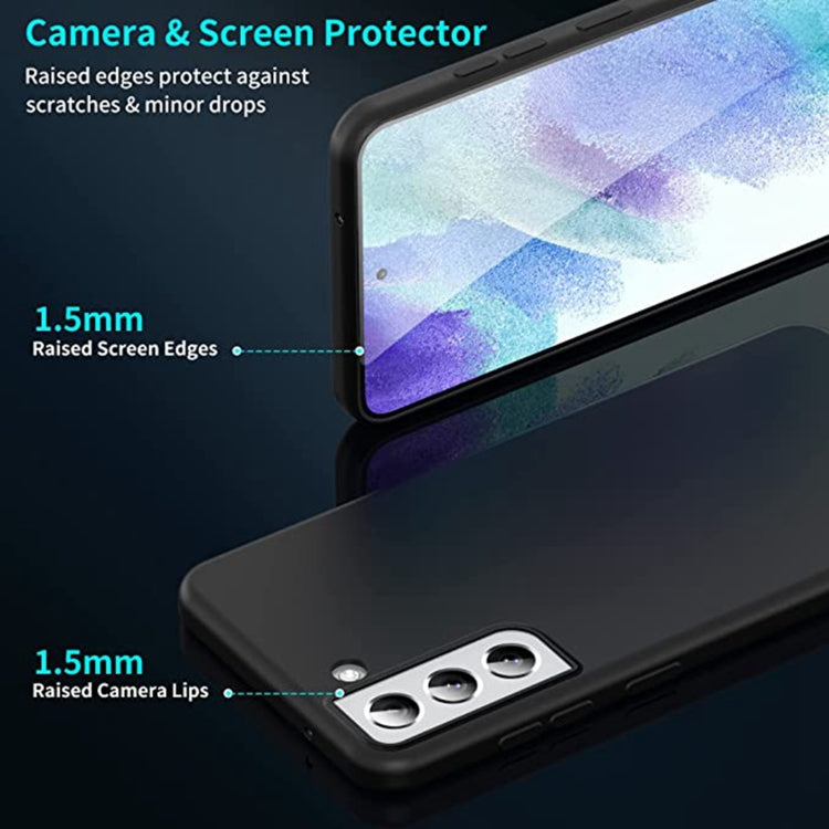 For Samsung Galaxy S22 5G MagSafe Magnetic Liquid Silicone Phone Case(Black) - Galaxy S22 5G Cases by PMC TechLife | Online Shopping South Africa | PMC TechLife