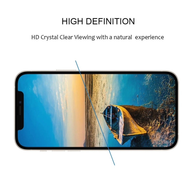 For iPhone 14 Full Glue Screen Tempered Glass Film - iPhone 14 Tempered Glass by PMC TechLife | Online Shopping South Africa | PMC TechLife | Buy Now Pay Later Mobicred