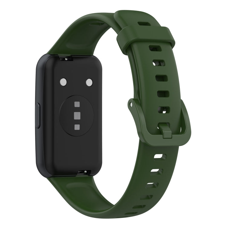 For Huawei Band 7 Silicone Watch Band(Populus Euphratica in Summer) - Watch Bands by PMC TechLife | Online Shopping South Africa | PMC TechLife | Buy Now Pay Later Mobicred