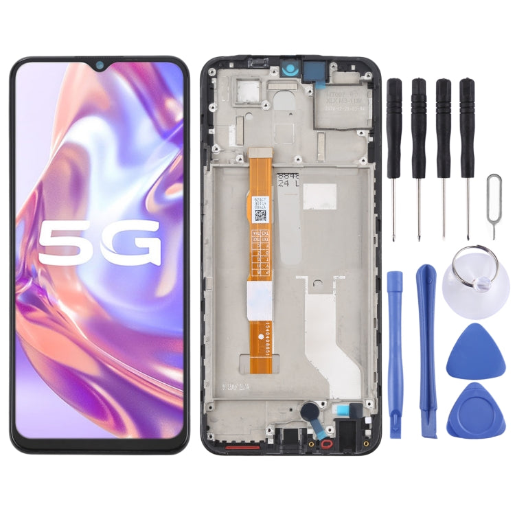 TFT LCD Screen For vivo Y31S Digitizer Full Assembly with Frame - free shipping - PMC TechLife - Order now!