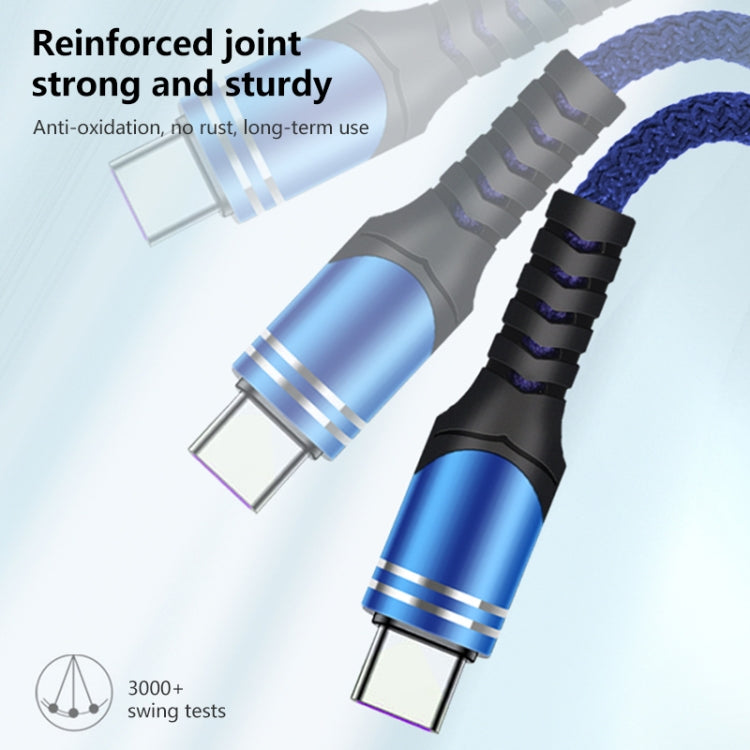 8 Pin 6A Woven Style USB Charging Cable, Cable Length: 1m(Black) - Normal Style Cable by PMC TechLife | Online Shopping South Africa | PMC TechLife