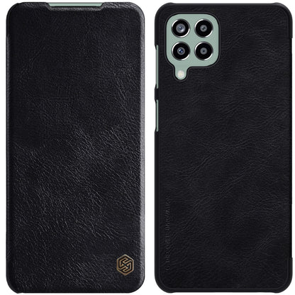 For Samsung Galaxy M33 5G NILLKIN QIN Series Crazy Horse Texture Leather Case(Black) - Galaxy Phone Cases by NILLKIN | Online Shopping South Africa | PMC Jewellery