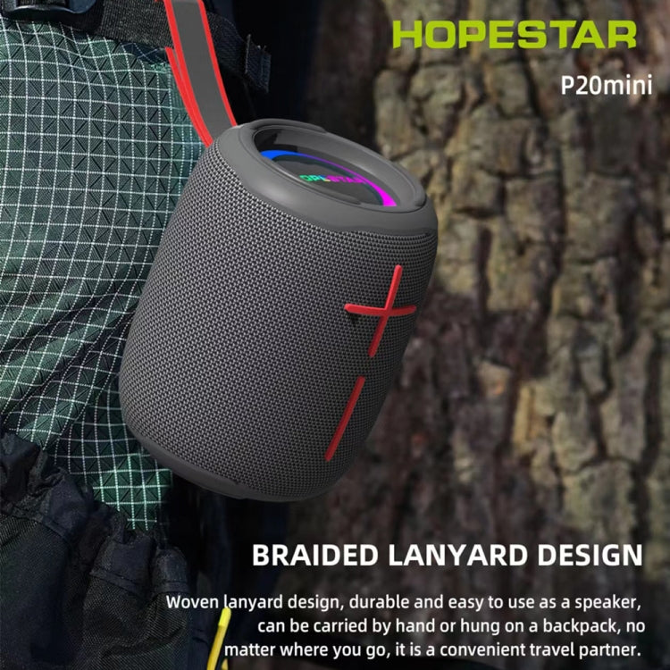 HOPESTAR P20 mini Waterproof Wireless Bluetooth Speaker(Blue) - free shipping - PMC TechLife - Order now!