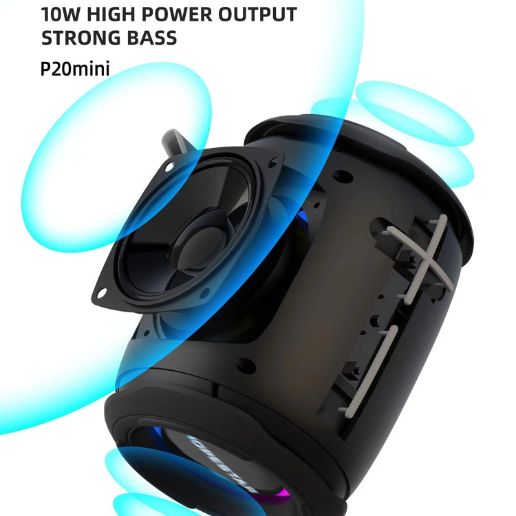 HOPESTAR P20 mini Waterproof Wireless Bluetooth Speaker(Blue) - free shipping - PMC TechLife - Order now!
