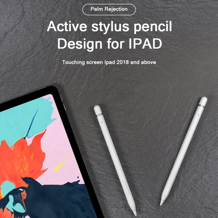 JD50 Bluetooth Active Stylus Pencil with Palm Rejection for iPad After 2018 Version - Stylus Pen by PMC TechLife | Online Shopping South Africa | PMC TechLife
