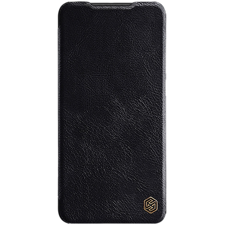 For Xiaomi Poco M4 Pro NILLKIN QIN Series Crazy Horse Texture Leather Phone Case(Black) - Xiaomi Cases by NILLKIN | Online Shopping South Africa | PMC Jewellery