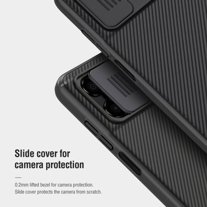 For Xiaomi Poco M4 5G NILLKIN Black Mirror Series Camshield PC Phone Case(Blue) - Xiaomi Cases by NILLKIN | Online Shopping South Africa | PMC Jewellery