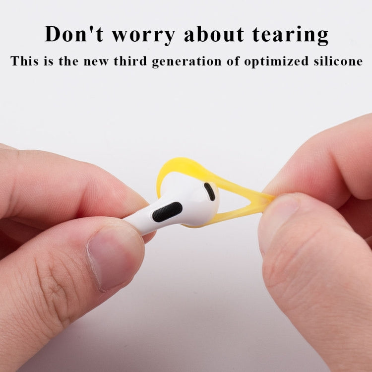 Ear Cap Silicone Protective Case for AirPods 3(Yellow) - Anti-dust & Ear Caps by PMC TechLife | Online Shopping South Africa | PMC TechLife