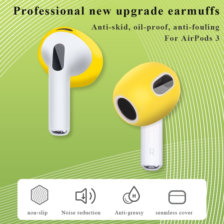 Ear Cap Silicone Protective Case for AirPods 3(Transparent White) - Anti-dust & Ear Caps by PMC TechLife | Online Shopping South Africa | PMC TechLife