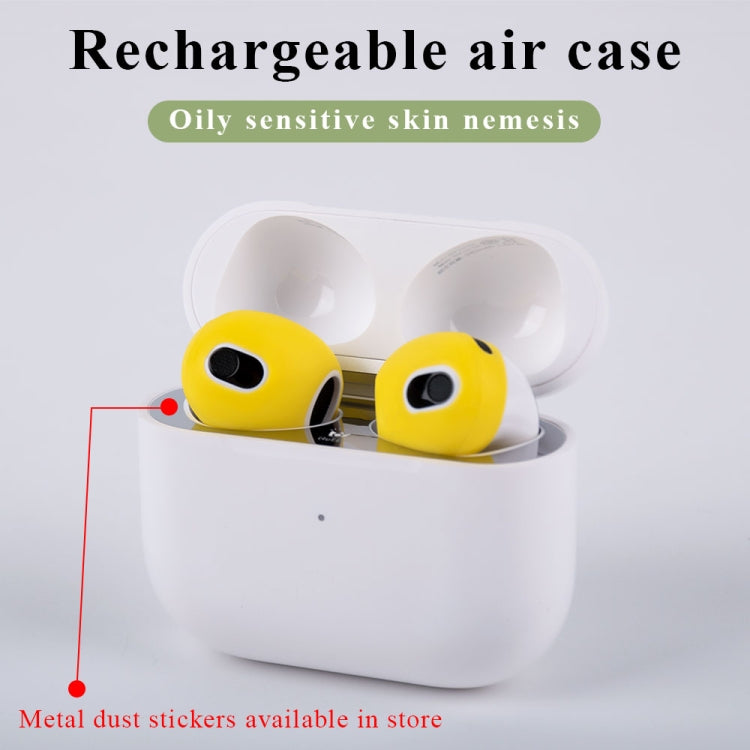 Ear Cap Silicone Protective Case for AirPods 3(Transparent White) - Anti-dust & Ear Caps by PMC TechLife | Online Shopping South Africa | PMC TechLife